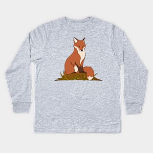 Red Fox Kids Long Sleeve T-Shirt